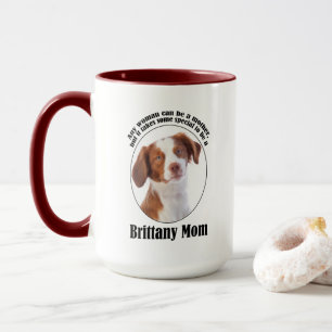 Taza Brittany Spaniel Mom