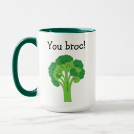 Taza ¡Broc! Broccoli