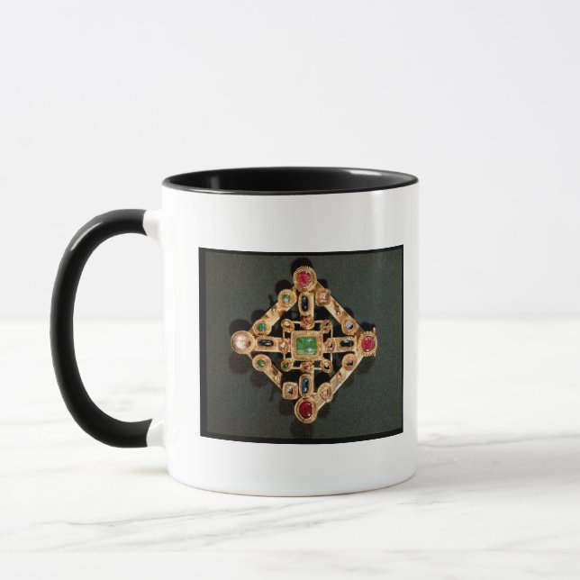 Taza Broche bajo la forma de cruz griega (Izquierda)