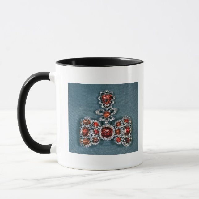 Taza Broche del arco fijada con brillante (Izquierda)