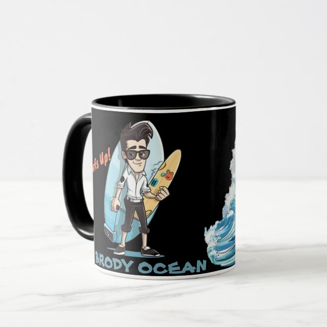 Taza Brody Ocean Wavecrest (Anverso izquierdo)