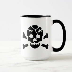 Taza Broken Skull