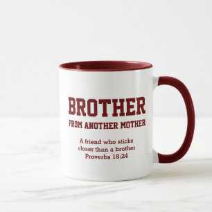 Taza Bromance HERMANO DE OTRA MADRE Cristiano