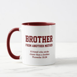 Taza Bromance | HERMANO DE OTRA MADRE | cristiano