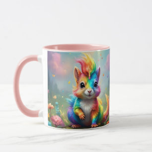 Taza Bromistas de maravilla: La ardilla del Unicornio a