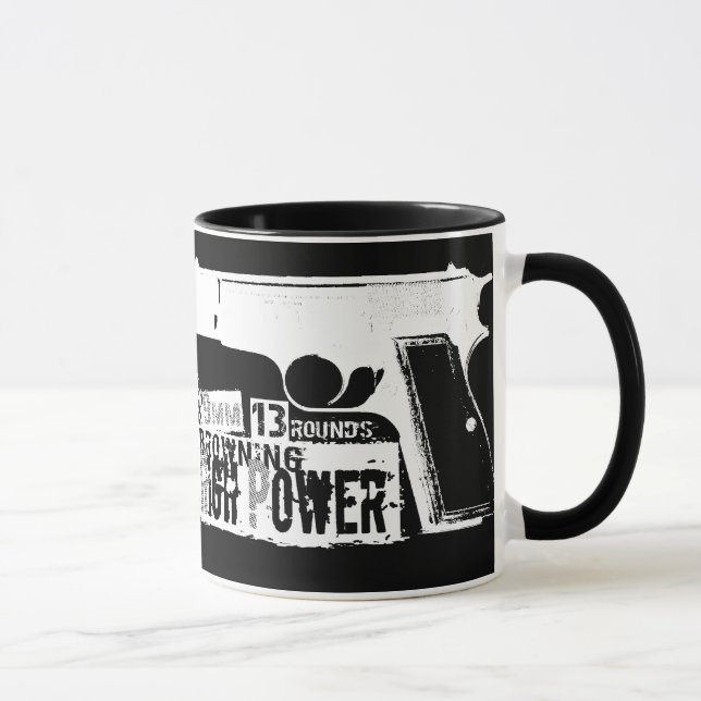 Taza Bronceado de Hola-Poder (Derecha)