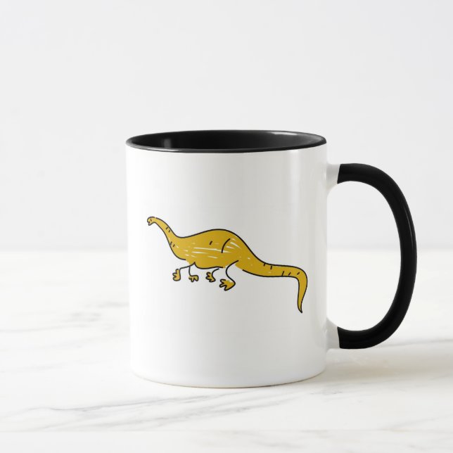 Taza brontosaurus (Derecha)