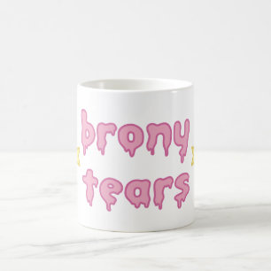taza brony de los bronies de los rasgones