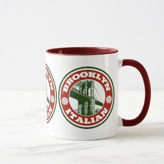 Taza Brooklyn New York Italians Mug (Derecha)