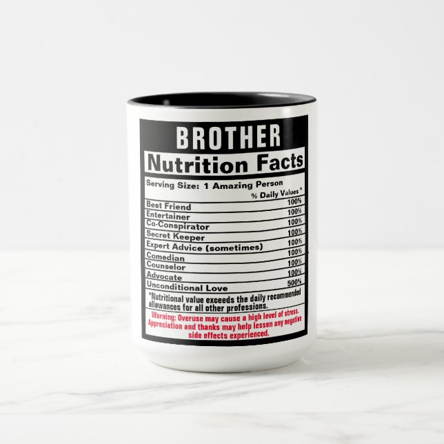 Taza Brother Funny Gift Mug (Centro)