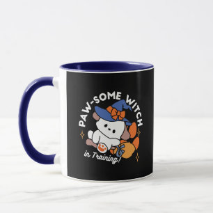 Taza Bruja atractiva en entrenamiento - Perro de Hallow