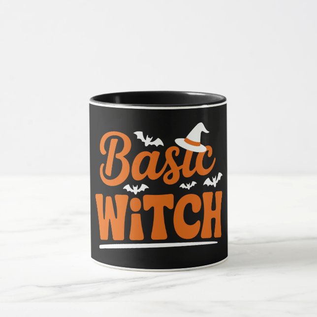 Taza Bruja Básica Divertido Halloween (Centro)