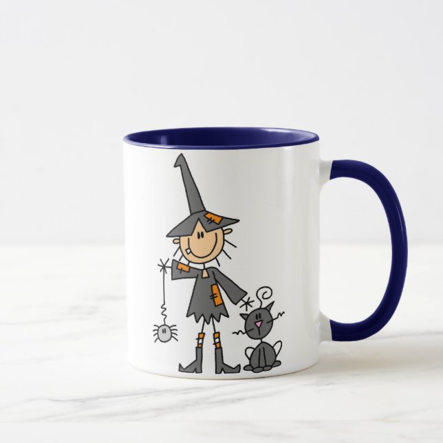Taza Bruja con el gato negro (Derecha)
