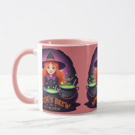 Taza "¡Bruja de bruja para los pequeños duendes!"