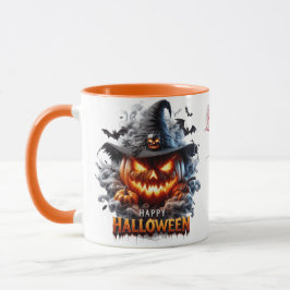 Taza Bruja de Jack-O'-Lantern espeluznante - Feliz Hall