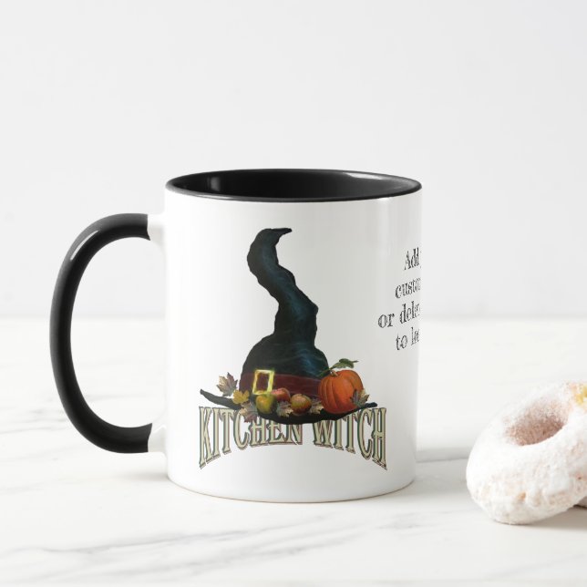 Taza Bruja de la cocina (Con donut)