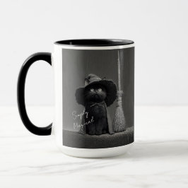 Taza Bruja Gato Simplemente Mágica