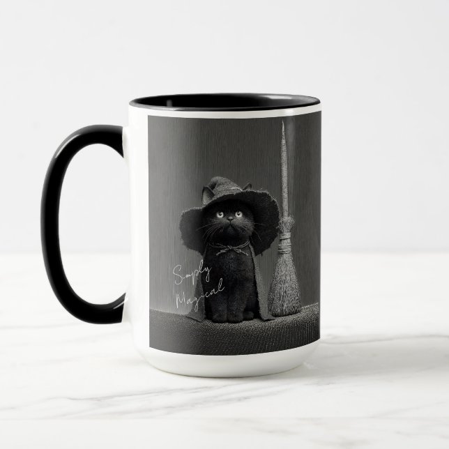 Taza Bruja Gato Simplemente Mágica (Izquierda)