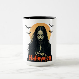 Taza Bruja gótica de Halloween