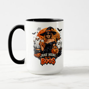 Taza Bruja Moderna Solo Estoy Aquí por los Espíritos de