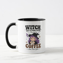 Taza Bruja No Es Persona Cafè Rencor Negro