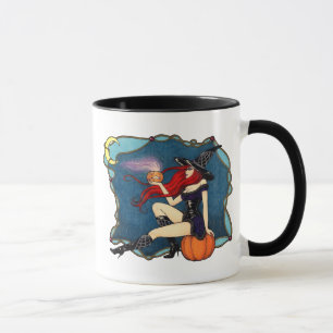 Taza Bruja pelirroja Halloween