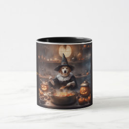 Taza Bruja Perro Caprichosa prepara un Estofado de Hall