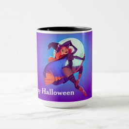 Taza Bruja voladora