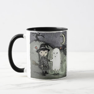 Taza Bruja y fantasma en amor