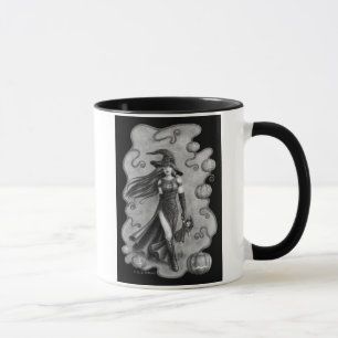 Taza Bruja y muñeca Halloween