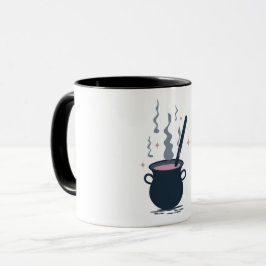 Taza Brujeria de caldero de Halloween mágico