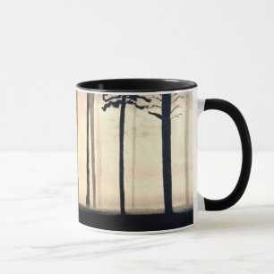 Taza brumosa del bosque