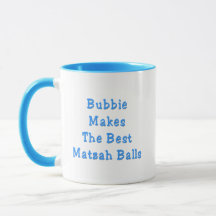 Bubbie hace que las mejores bolas de Matzoh pasen