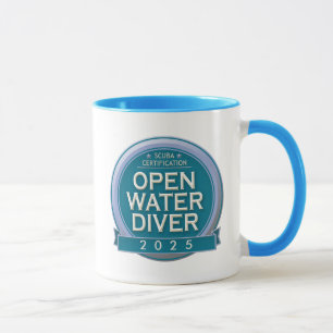 Taza Buceador de agua abierta certificado por Personali