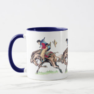 Taza Buckaroo japonés antiguo 1