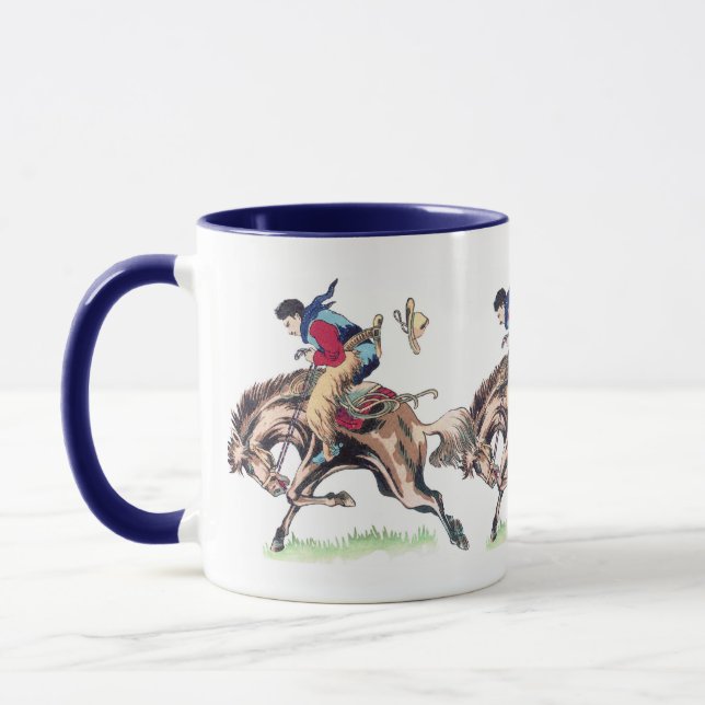 Taza Buckaroo japonés antiguo 1 (Izquierda)