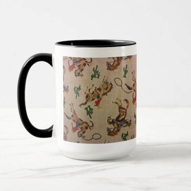 Taza Bucking Bronco (Izquierda)