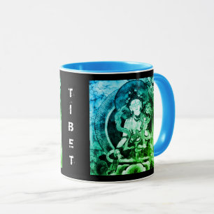 Taza Buda Chenrezing, Heruka Vintage, Tíbet