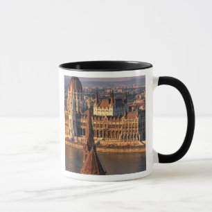 Taza Budapest, Hungría, río Danubio, Parlamento