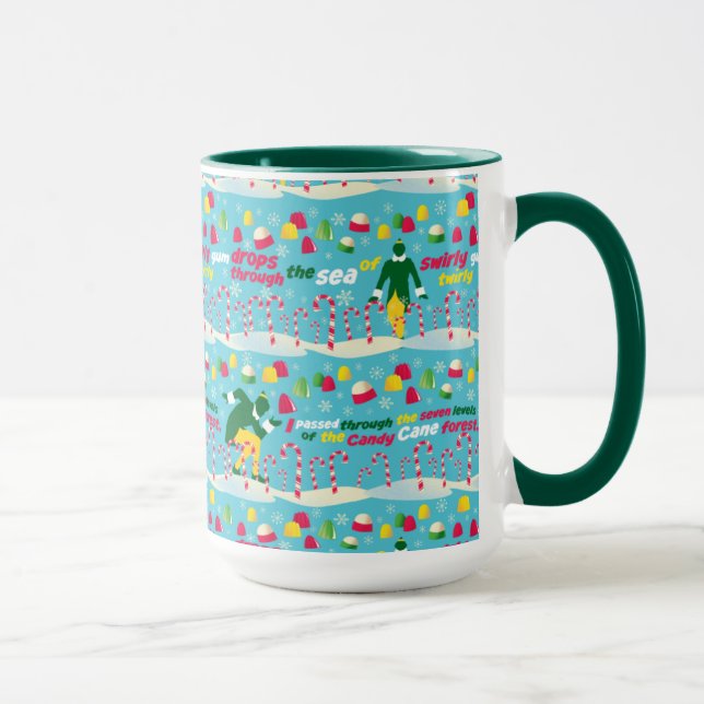 Taza Buddy the Elf Candy Pattern (Derecha)