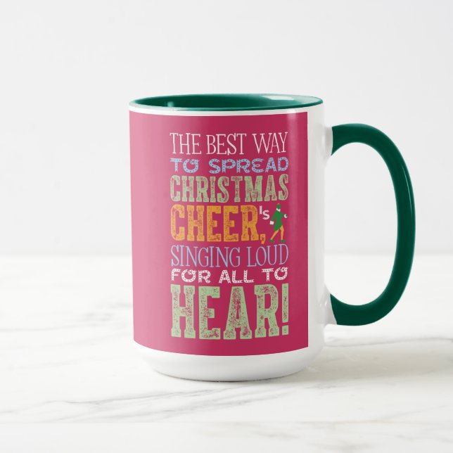 Taza Buddy the Elf | Navidades Cheque (Derecha)