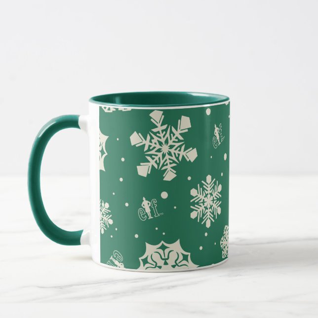 Taza Buddy the Elf Snowflake Pattern (Izquierda)