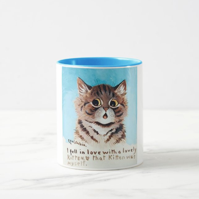 Taza Buen Gatito, Louis Wain (Centro)