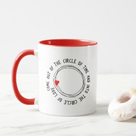 Taza Buen Texto En El Círculo Del Amor