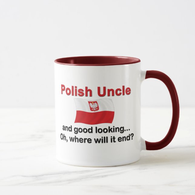 Taza Buen tío polaco de Lkg (Derecha)