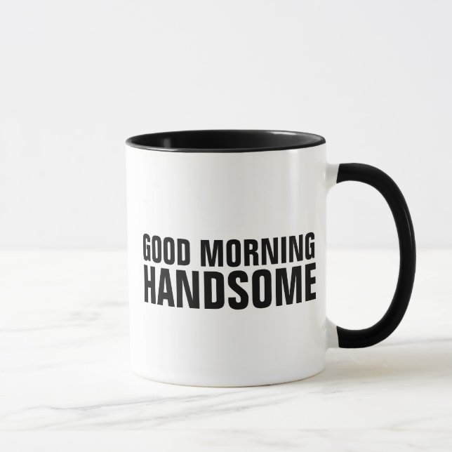 TAZA BUENA MAÑANA HANDSOME CAFFEE MUG (Derecha)