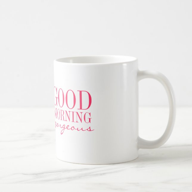 Taza - buena mañana magnífica (Derecha)