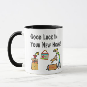 Taza Buena Suerte En Tu Nuevo Hogar