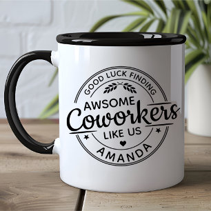 Taza Buena Suerte Encontrando Mejores Compañeros de Tra