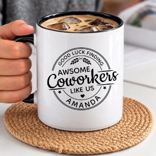 Taza Buena Suerte Encontrando Mejores Compañeros de Tra
